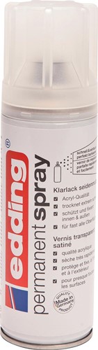 Edding Permanent Spray 5200 vernis transparent, 200 ml, mat 1 Stuk