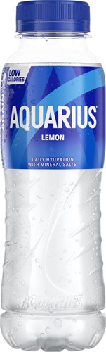 Aquarius Lemon frisdrank, fles van 33 cl, pak van 24 stuks