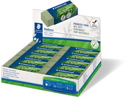 Staedtler gomme Eco, vert olive, ft 65 x 23 x 13 mm