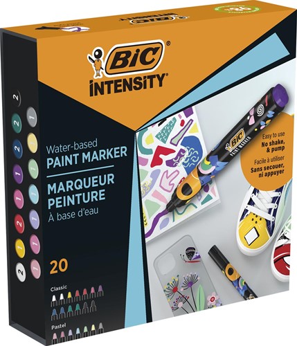 BIC Intensity paintmarker, set van 20 stuks