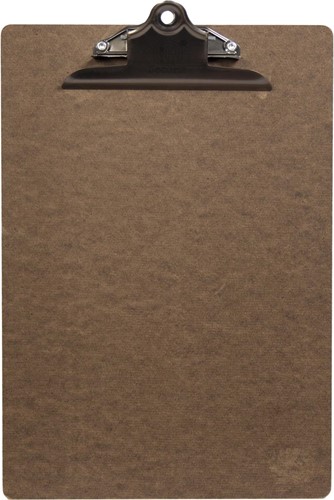 Securit protège-menu Clipboard, ft 34 x 23 cm, de bois