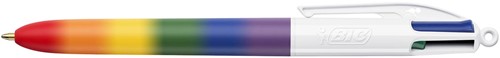 BIC Colours Rainbow Punch 4-kleurenbalpen, medium