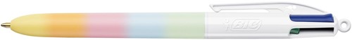 BIC Colours Rainbow Sweet stylo bille 4 couleurs, moyen
