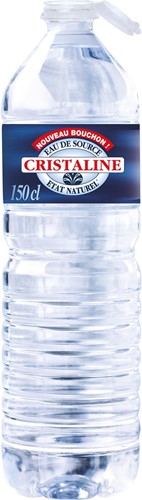 Cristaline water, fles 1,5 liter, pak 6 stuks