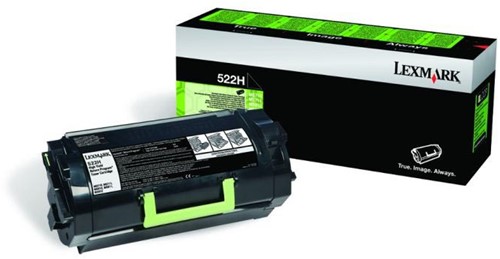 Lexmark toner zwart return program 522H, 25000 pagina's - OEM: 52D2H00