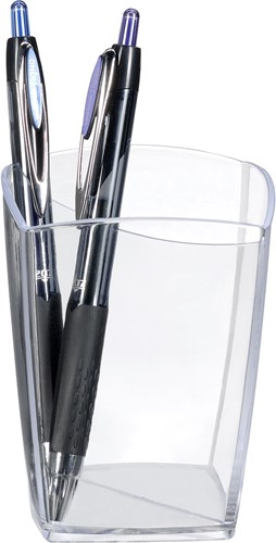 CepPro plumier, 2 compartiments, transparent