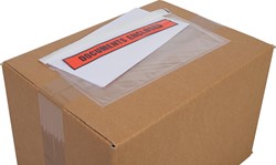 Cleverpack documenthouder Documents Enclosed, ft 230 x 112 mm, pak van 100 stuks 100 Stuk