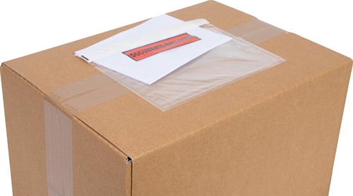 Cleverpack documenthouder Documents Enclosed, ft 175 x 115 mm, pak van 100 stuks 100 Stuk