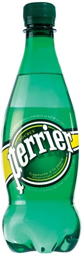 Perrier bruiswater, fles van 50 cl, pak van 24 stuks