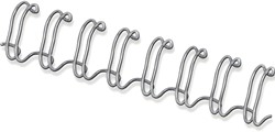 Fellowes draadruggen, doos van 100 stuks, 10 mm, zilver 100 Stuk