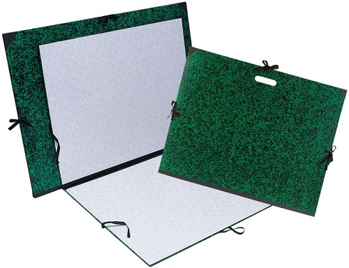 Exacompta farde à dessin avec rubans ft 52 x 72 cm