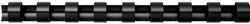 Fellowes bindruggen, doos van 25 stuks, 8 mm, zwart 25 Stuk