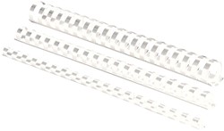 Fellowes bindruggen, pak van 100 stuks, 6 mm, wit 100 Stuk