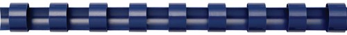 Fellowes reliures, paquet de 100 pièces, 8 mm, bleu 100 Stuk