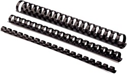 Fellowes bindruggen, pak van 100 stuks, 8 mm, zwart 100 Stuk