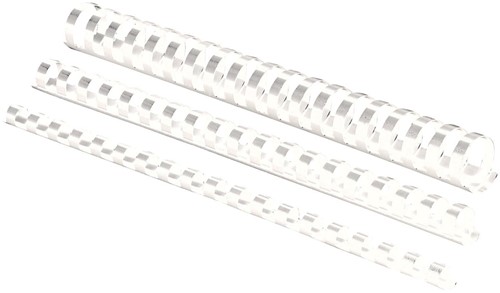 Fellowes reliures, paquet de 100 pièces, 16 mm, blanc