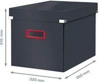 Leitz Cosy Click & Store kubus grote opbergdoos, grijs-2