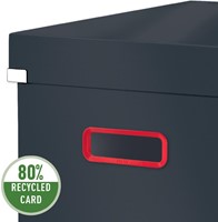 Leitz Cosy Click & Store kubus grote opbergdoos, grijs-3