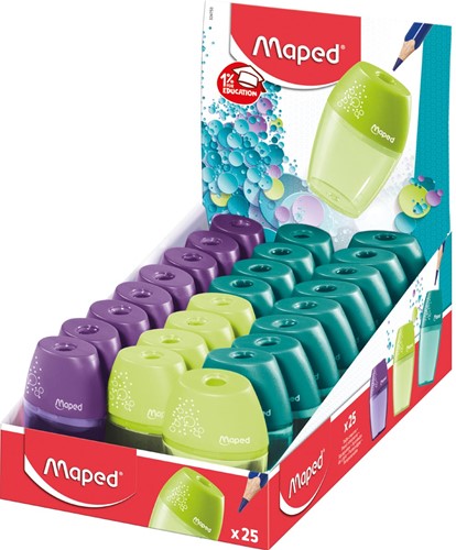 Maped Potloodslijper Shaker 1-gaats, in een doos 1 Stuk