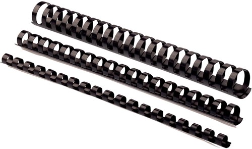 Fellowes reliures, paquet de 50 pièces, 32 mm, noir