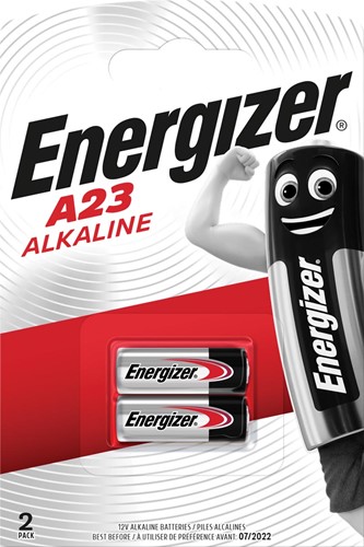 Energizer pile Alcaline, A23, blister 2 pièces