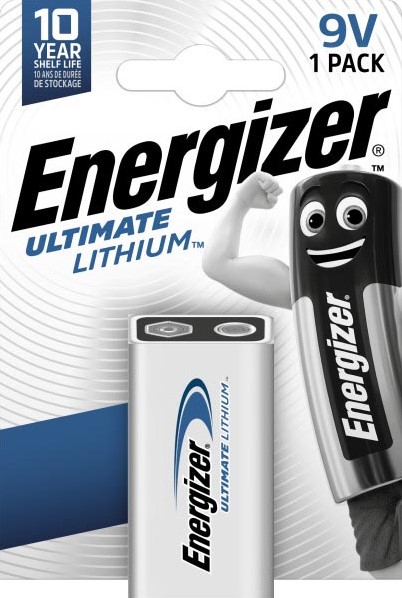 Energizer batterij Lithium 9V, op blister Meyer