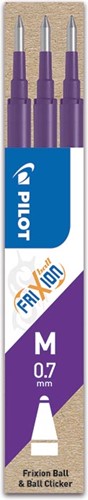 Pilot Recharges pour Frixion Ball et Frixion Click violet 3 Stuk