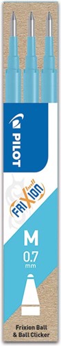 Pilot recharge pour FriXion Ball et Frixion Ball Clicker, pointe moyenne, turquoise 3 Stuk
