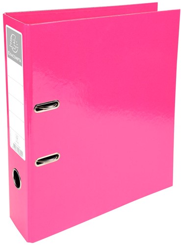 Exacompta Iderama, classeur ft A4, dos de 7 cm, rose