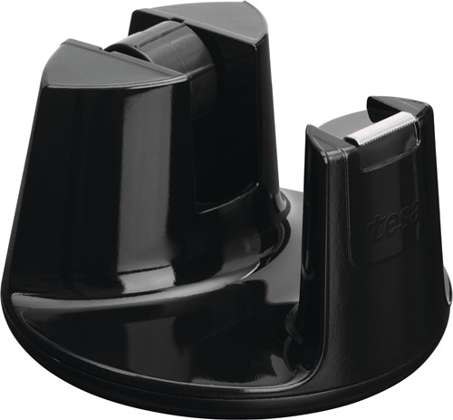 Tesa dérouleur de ruban adhésif Easy Cut Compact, pour rouleaux jusqu'à Ft 33 m x 19 mm, noir 1 Stuk