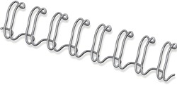 Fellowes draadruggen, doos van 100 stuks, 12 mm, zilver 100 Stuk