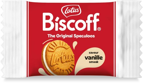 Lotus gevulde speculoos vanille, doos van 120 stuks