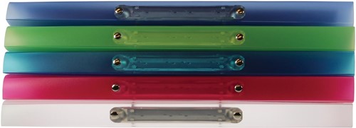 Exaclair Classeur personnalisable Kreacover 2 anneaux de 15 mm, couleurs assorties