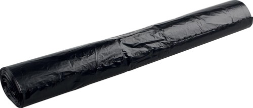 Sac poubelle 14 microns, ft 60 x 80 cm, 70 litres, noir, rouleau de 20 pièces