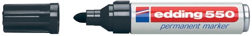 Edding permanente marker e-550 zwart 1 Stuk