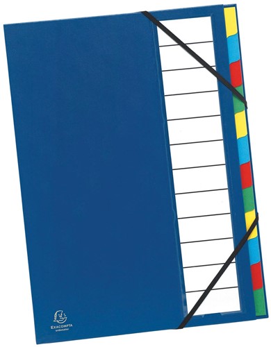 Exacompta Classeur-trieur 12 compartiments