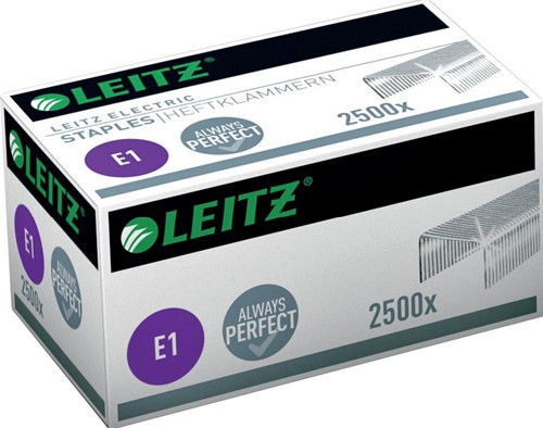Leitz agrafes électriques E1, boîte de 2500 agrafes 2500 Stuk