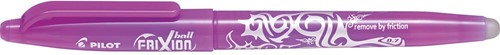 Pilot roller Frixion Ball, encre gel, mauve