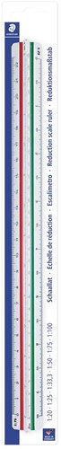 Staedtler échelle de réduction Mars 561, graduation 2, sur blister 1 Stuk
