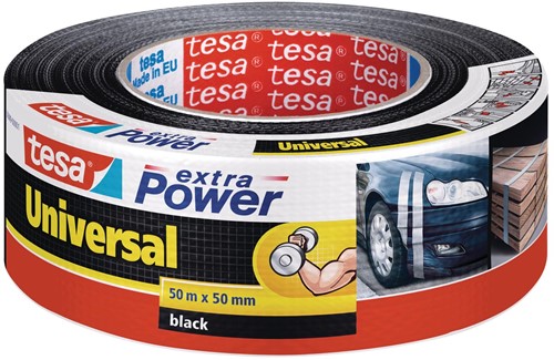 Tesa Extra Power Universal, ft 50 mm x 50 m, noir