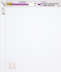 Post-it Wall/table Pad, ft 58,4 x 50,8 cm, paquet de 2 x 20 feuilles