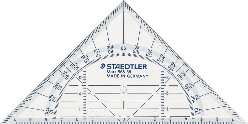 Staedtler équerre géométrique, 16 cm 1 Stuk Meyer