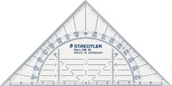 Staedtler geodriehoek, ft 16 cm 1 Stuk