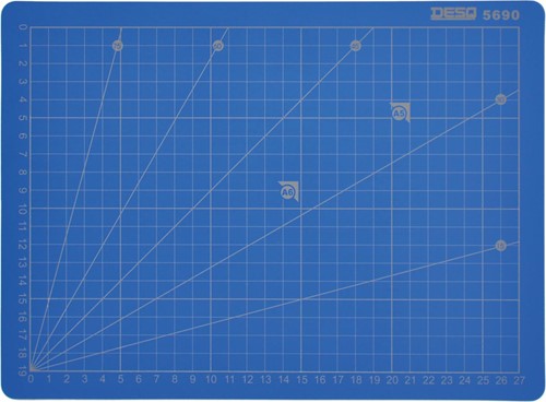 Desq tapis de coupe professionnel, 5 couches, ft 22 x 30 cm