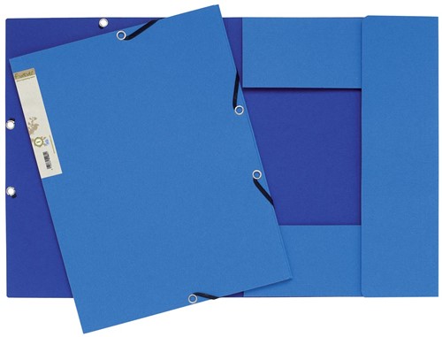 Exacompta chemise à rabats et élastiques Forever bleu clair/bleu foncé 1 Stuk