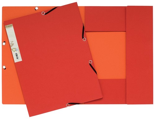 Exacompta chemise à rabats et élastiques Forever rouge/orange 1 Stuk