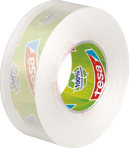 Tesafilm Eco&clear ecoLogo, ft 19 mm x 33 m 1 Stuk