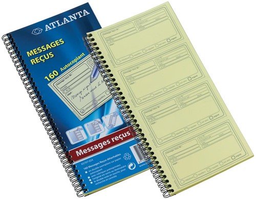 Atlanta by Jalema messages reçus 160 notes, autocopiant, français