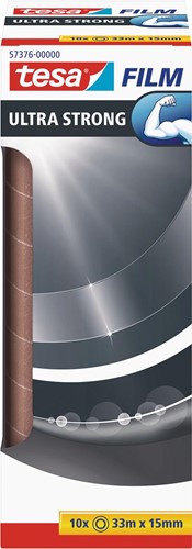 Tesafilm Ultra-Strong, ft 33 m x 15 mm, tour de 10 rouleaux