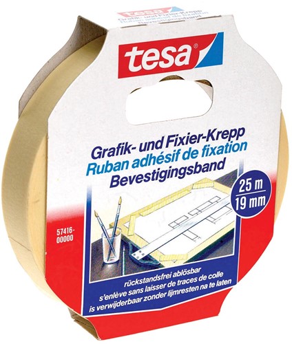 Tesa ruban adhésif de fixation, ft 19 mm x 25 m